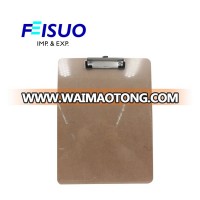 2018 promotional mdf a4 clipboard clips