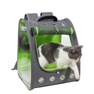 Stock Innovative Traveler Bubble Backpack Pet Carriers for Cats and Dogs