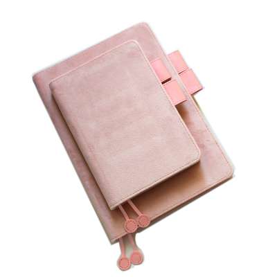 custom pink velvet notebook 2020 diaries cute diary covers for girls