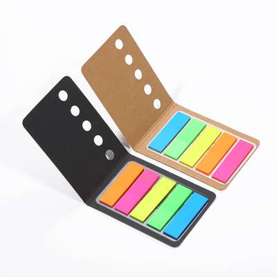 High Quality 5 Color Removable Adhesive PET Sticky notes