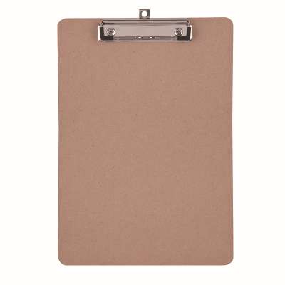 Customized design a4 mdf wooden clipboard