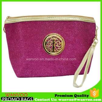 New Design Shinning Cosmetic Bag Cases with Logo Printing